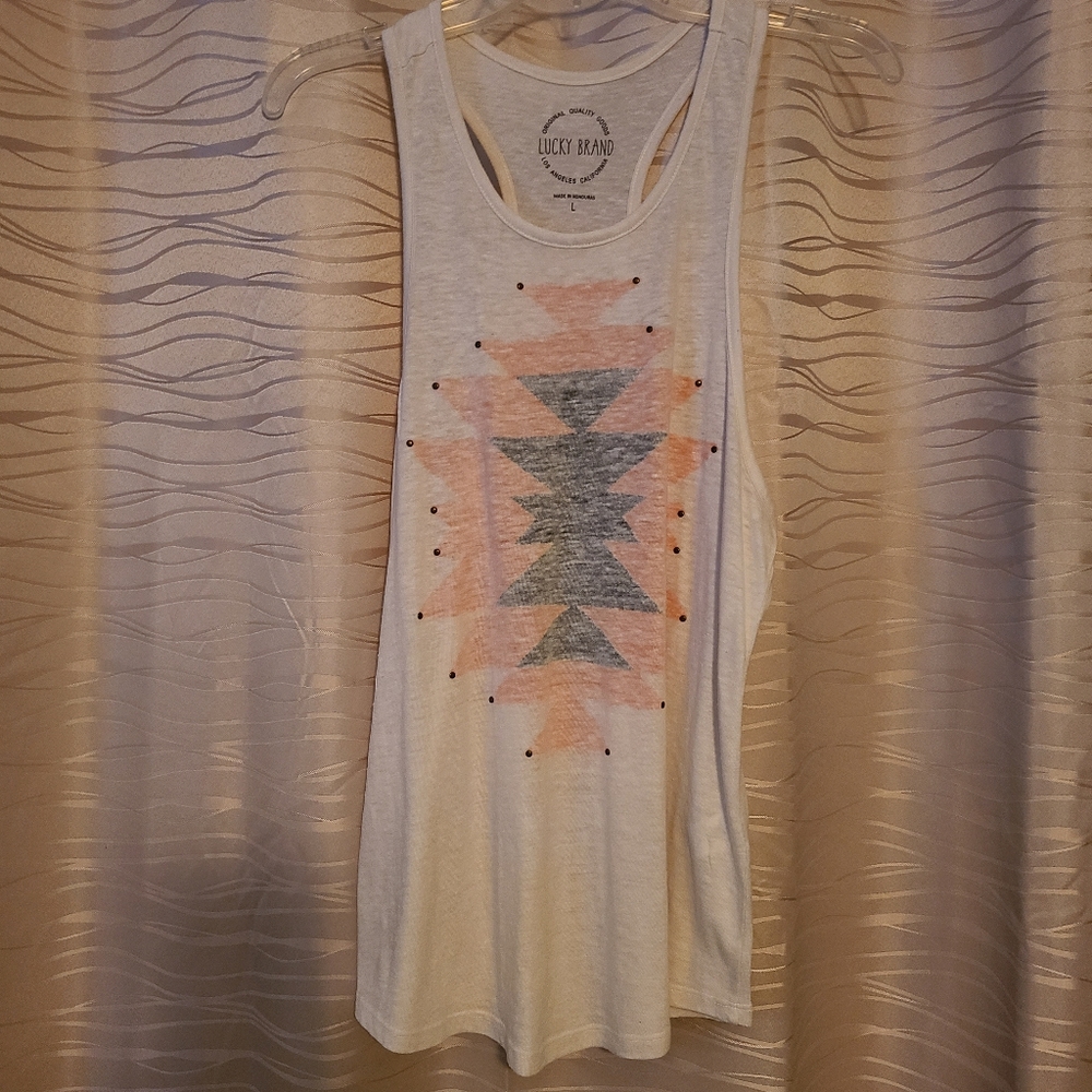 Lucky Brand lightweight sweater tank